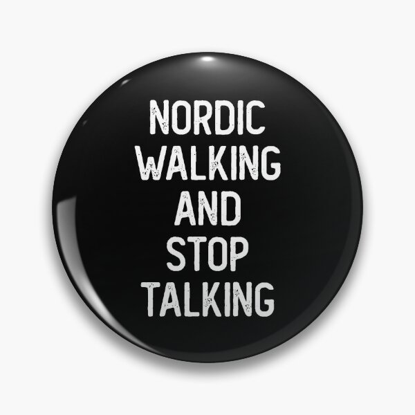 Item preview, Nordic walking and stop talking designed and sold by noahs-shop.