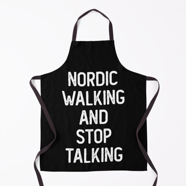 Item preview, Nordic walking and stop talking designed and sold by noahs-shop.