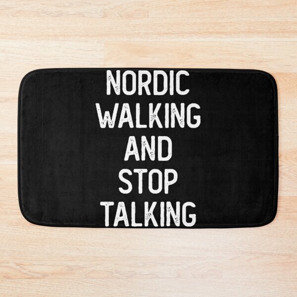 Item preview, Nordic walking and stop talking designed and sold by noahs-shop.