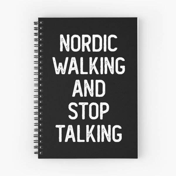 Item preview, Nordic walking and stop talking designed and sold by noahs-shop.