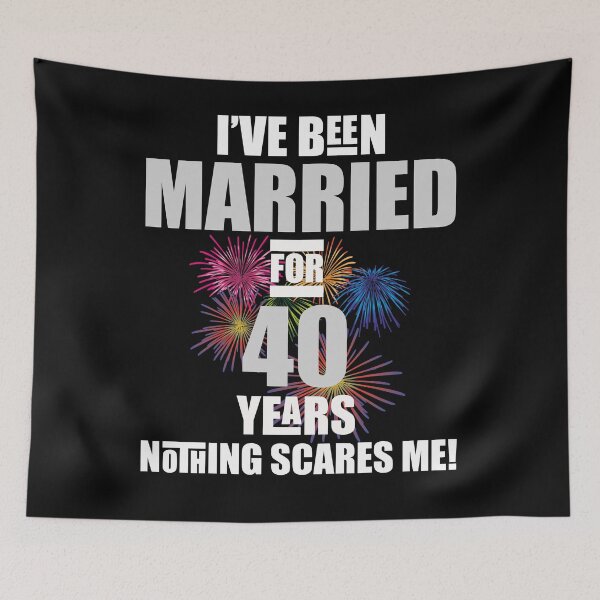 Item preview, 40 Year Wedding Anniversary II designed and sold by socialengineer.