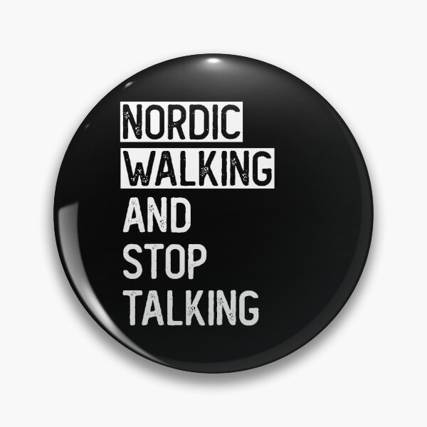 Item preview, Nordic walking and stop talking designed and sold by noahs-shop.