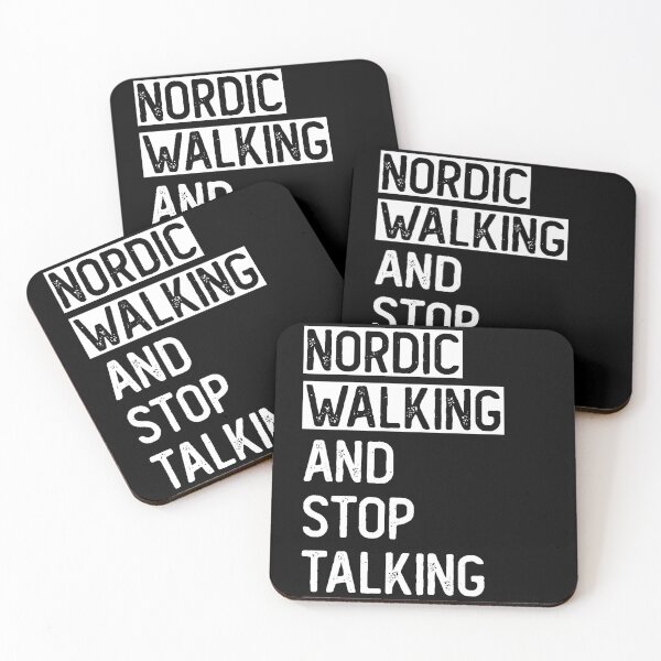 Item preview, Nordic walking and stop talking designed and sold by noahs-shop.
