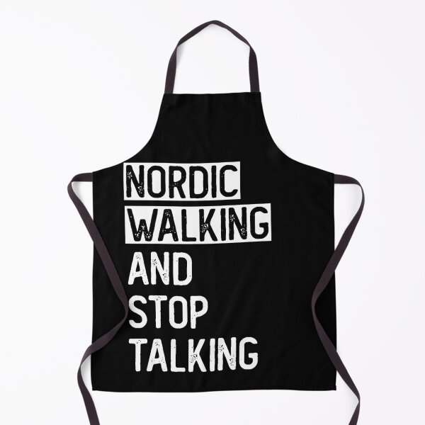 Item preview, Nordic walking and stop talking designed and sold by noahs-shop.