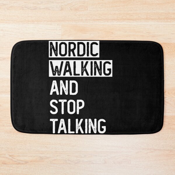 Item preview, Nordic walking and stop talking designed and sold by noahs-shop.
