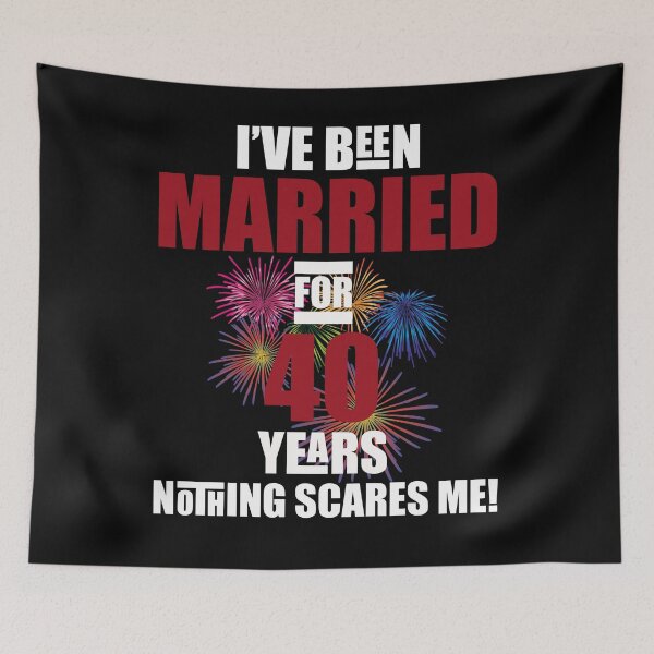 Item preview, 40 Year Wedding Anniversary III designed and sold by socialengineer.