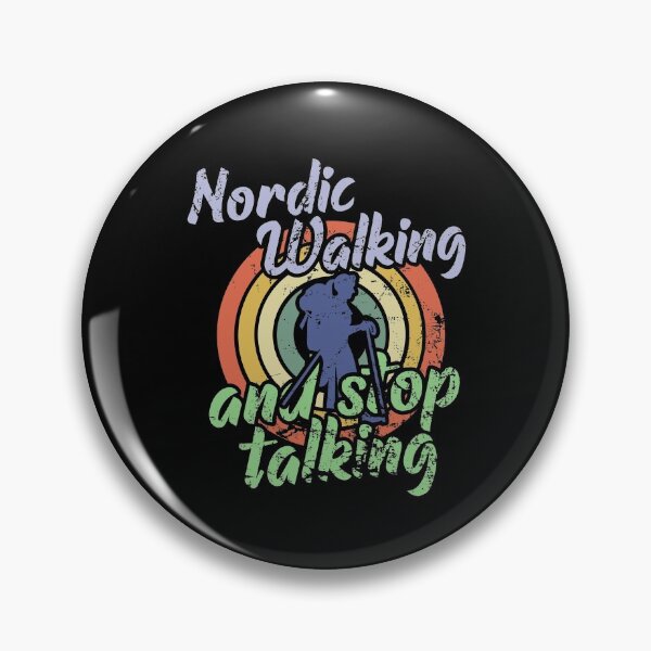 Item preview, Nordic walking and stop talking designed and sold by noahs-shop.