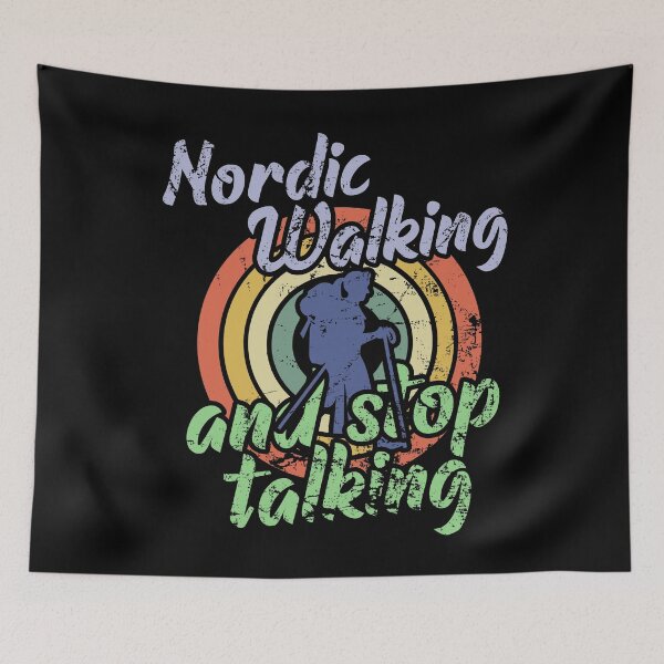 Item preview, Nordic walking and stop talking designed and sold by noahs-shop.