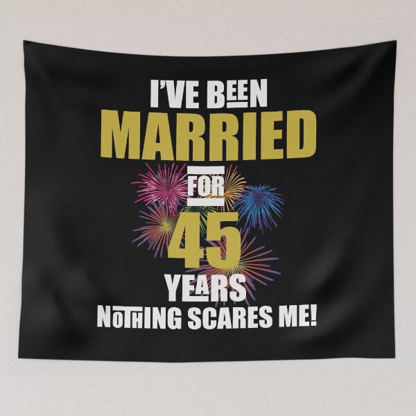 Item preview, 45 Year Wedding Anniversary designed and sold by socialengineer.