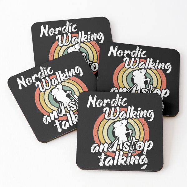 Item preview, Nordic walking and stop talking designed and sold by noahs-shop.