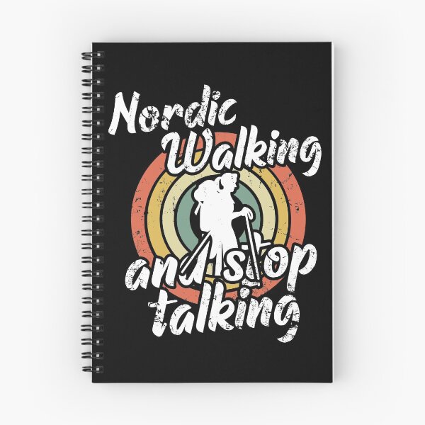 Item preview, Nordic walking and stop talking designed and sold by noahs-shop.