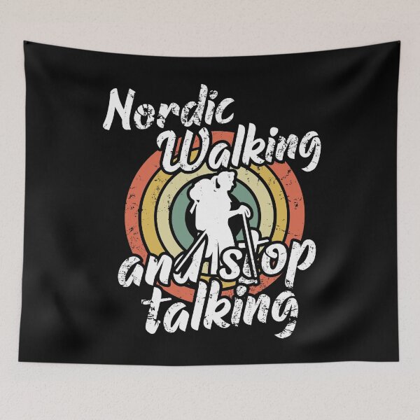 Item preview, Nordic walking and stop talking designed and sold by noahs-shop.