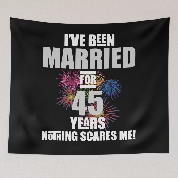 Item preview, 45 Year Wedding Anniversary II designed and sold by socialengineer.