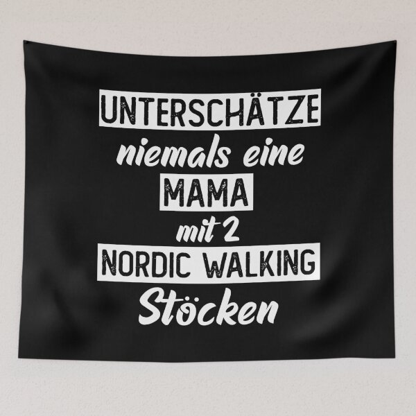 Item preview, Nordic walking and stop talking designed and sold by noahs-shop.