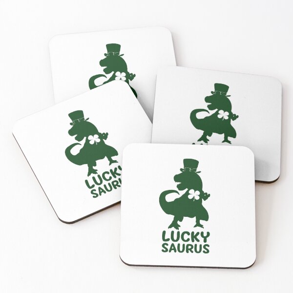 Item preview, Happy St. Pat Trex Day T-Shirt Dinosaur St. Patrick's Day T-Shirt designed and sold by TheFlipRepublic.