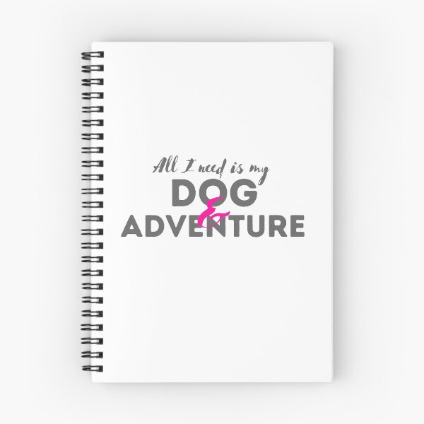 Item preview, My Dog & Adventure (Pink) designed and sold by TuckerandLeo.