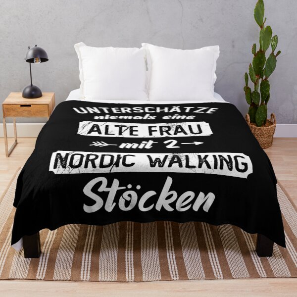 Item preview, Nordic walking and stop talking designed and sold by noahs-shop.