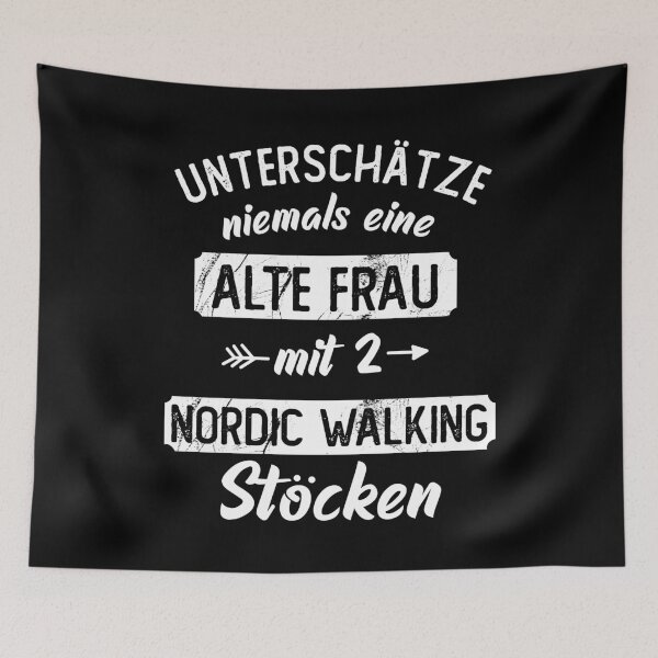 Item preview, Nordic walking and stop talking designed and sold by noahs-shop.