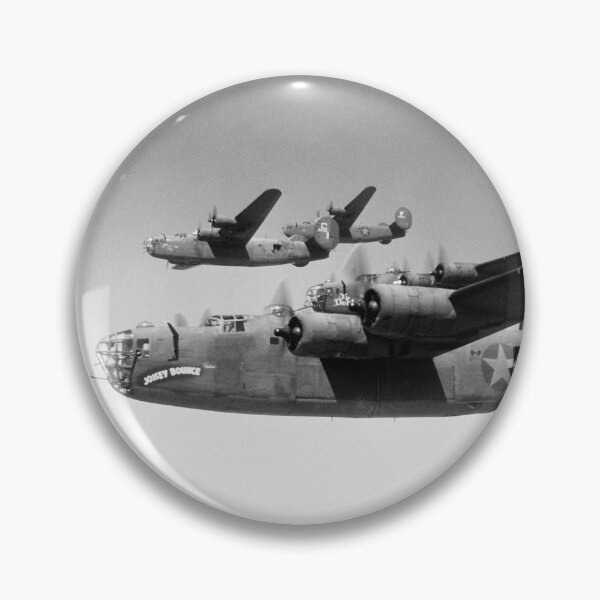 Item preview, Consolidated B-24 Liberators On A Mission - WW2 1943 designed and sold by warishellstore.