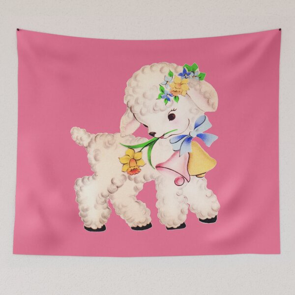 Item preview, Vintage Lamb designed and sold by kawaiistudio.