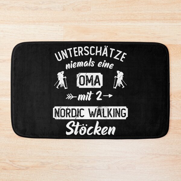 Item preview, Nordic walking and stop talking designed and sold by noahs-shop.