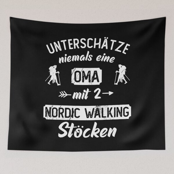 Item preview, Nordic walking and stop talking designed and sold by noahs-shop.
