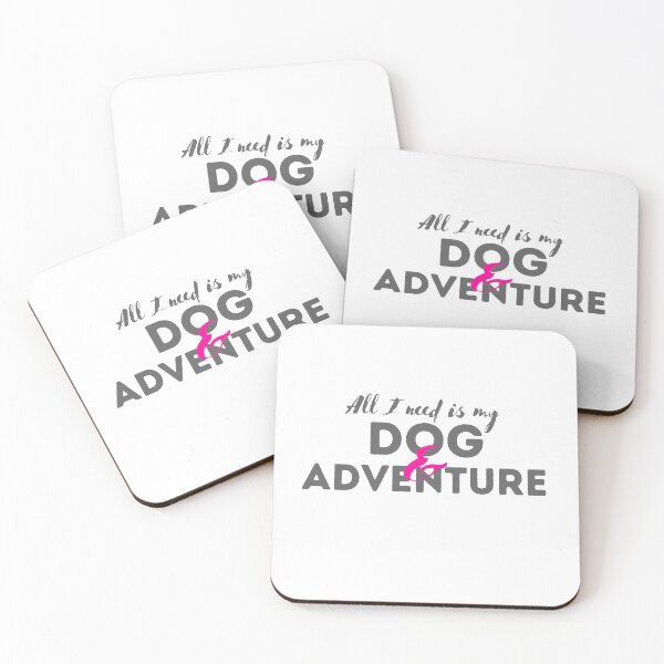 Item preview, My Dog & Adventure (Pink) designed and sold by TuckerandLeo.
