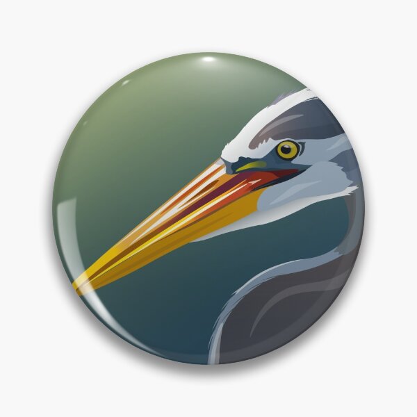 Item preview, Great Blue Heron designed and sold by hermitenvy.