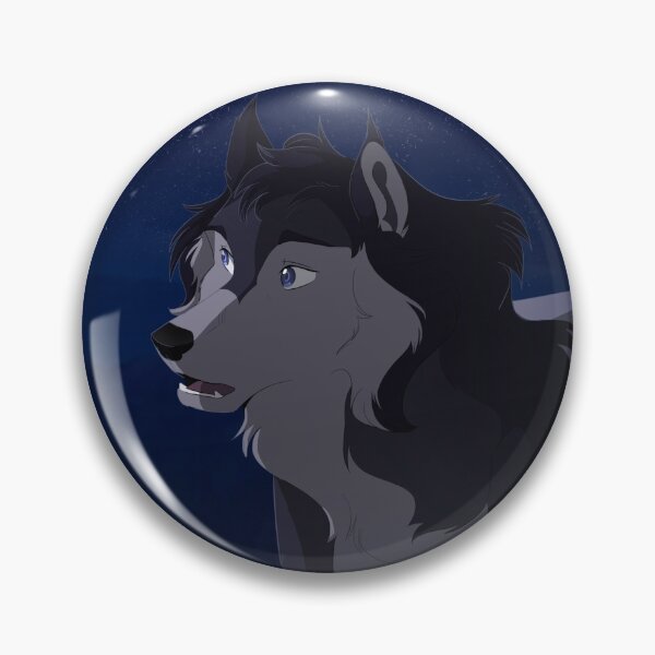 Item preview, Wolf and Moon designed and sold by WynBird.