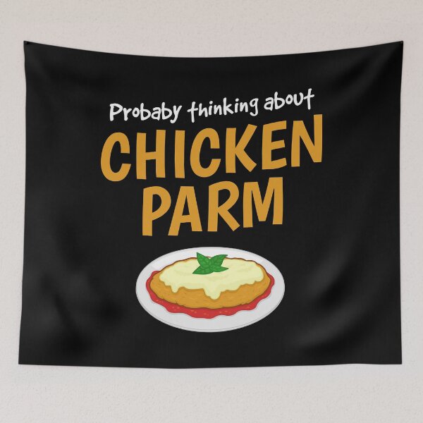 Item preview, Italian Foodie Thinking About Chicken Parm print designed and sold by jakehughes2015.