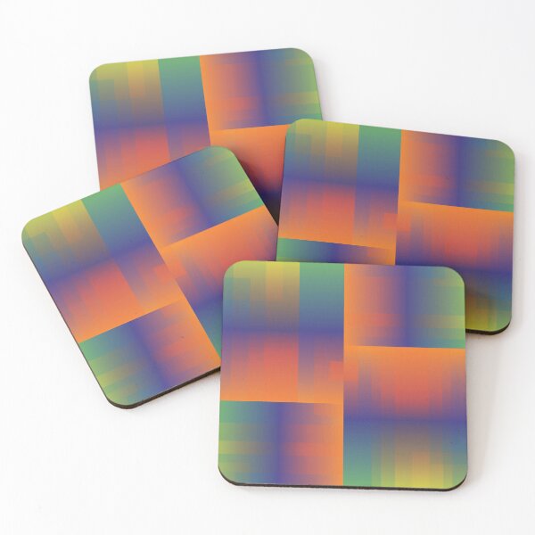 Item preview, Multi color squares designed and sold by Schadow-Studio.