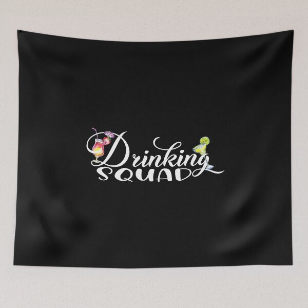 Item preview, Drinking Squad designed and sold by ColorFlowArt.