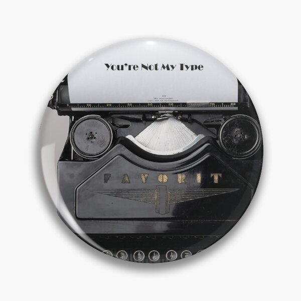 Item preview, You're Not MyType, Vintage Favorit Typewriter photo designed and sold by Nostrathomas66.