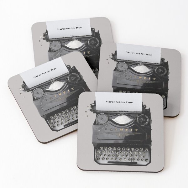 Item preview, You're Not MyType, Vintage Favorit Typewriter photo designed and sold by Nostrathomas66.