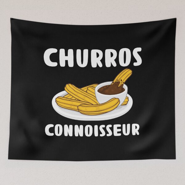 Item preview, Dessert Lover Churros Connoisseur print designed and sold by jakehughes2015.