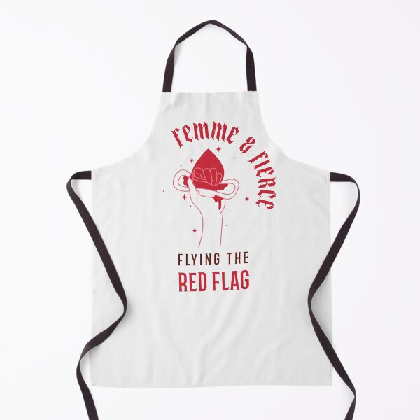 Item preview, Femme and Fierce - flying the red flag designed and sold by ForStrong.