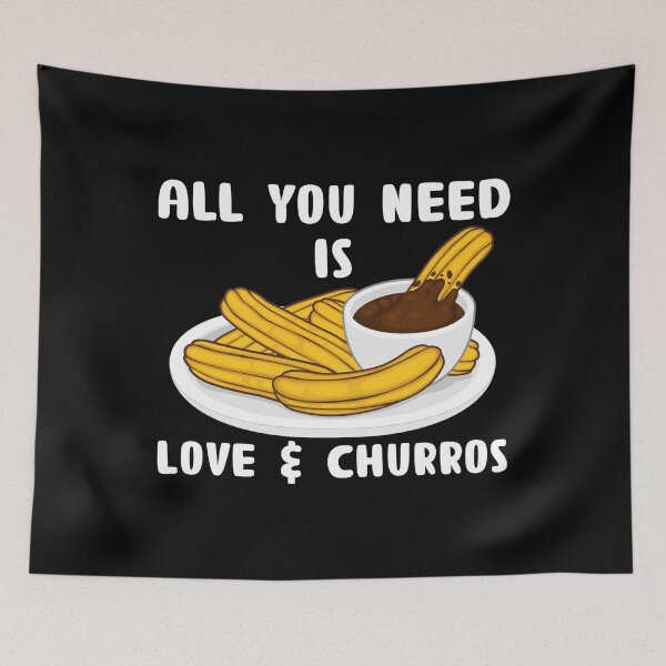Item preview, Funny Mexican Food Love Churros product designed and sold by jakehughes2015.