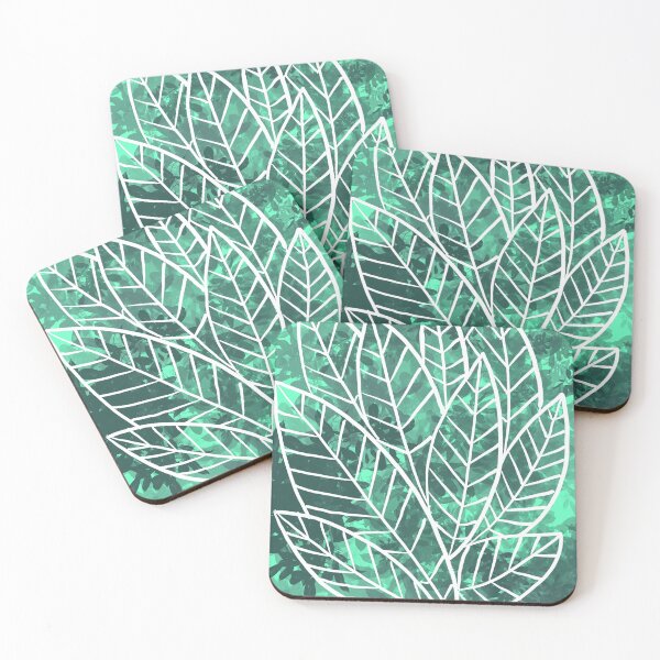 Item preview, Jungle Leaves: pattern doodle design designed and sold by Hannah's  Doodles.