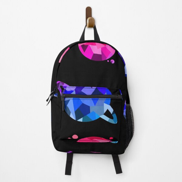 Item preview, Bisexual Themed Geometric Galaxy Planets designed and sold by cassikraft.
