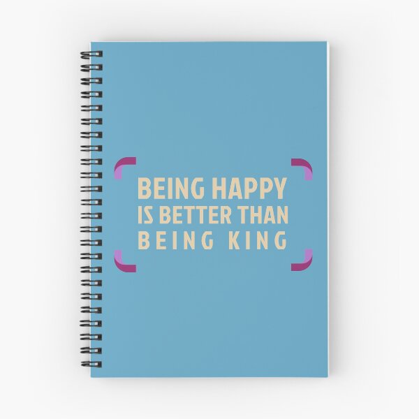 Item preview, Being Happy Is Better Than Being King designed and sold by retro87tee.