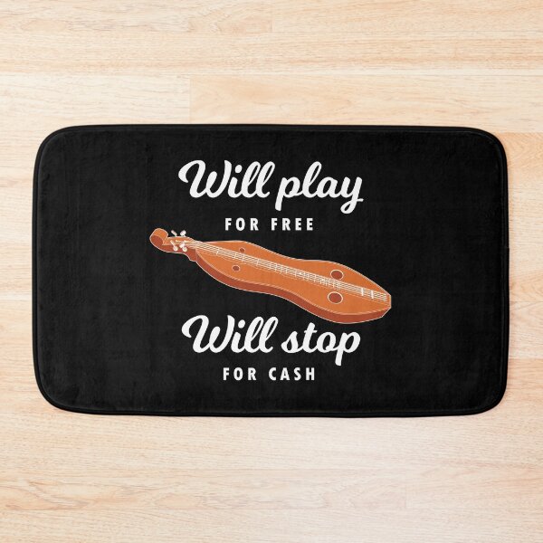 Item preview, Appalachian Music Will Play Dulcimer For Free print designed and sold by jakehughes2015.