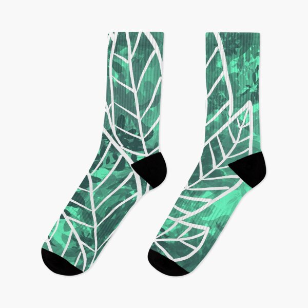 Item preview, Jungle Leaves: pattern doodle design designed and sold by Hannah's  Doodles.