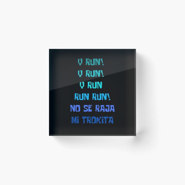 Item preview, Run run run does not crack my trokita colors designed and sold by Custom Shop.