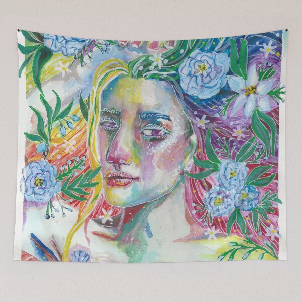 Item preview, arcoiris rapunzel designed and sold by daytimemoth.