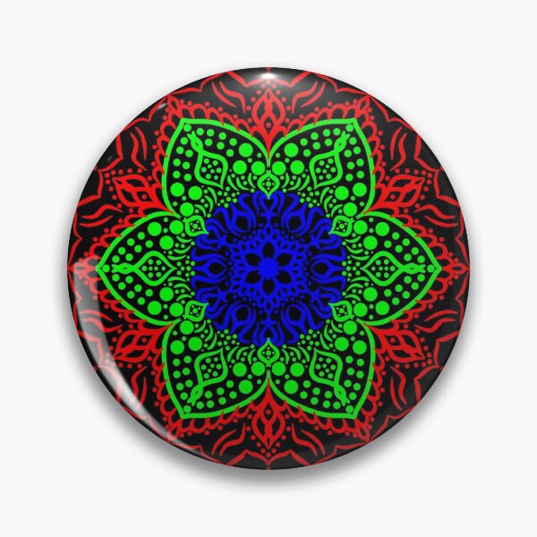Item preview, RGB mandala designed and sold by rouxarg.