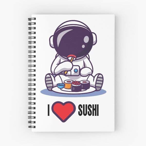 Item preview, Astronauta amante del sushi designed and sold by MasterKruG.