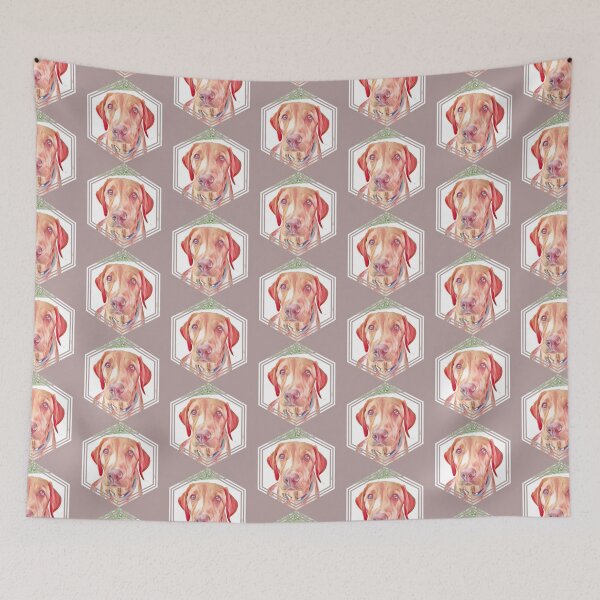 Item preview, Dexter the Fox Red Labrador - Winter Walks Print designed and sold by DexterFRL.