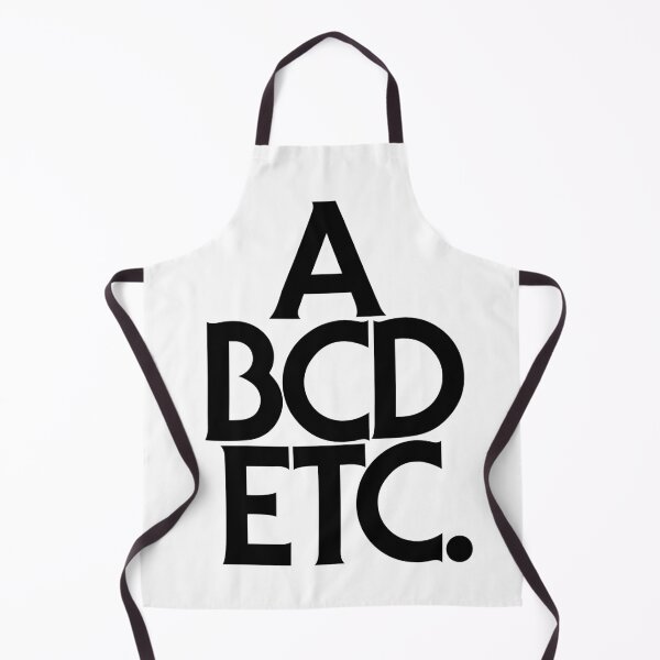 Item preview, ABCDETC. (black) designed and sold by JoaDa.