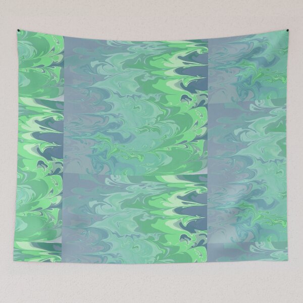 Item preview, Abstract Green Mint Marble Print designed and sold by yourguyjohn.