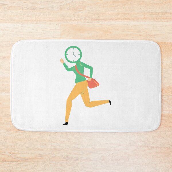 Item preview, Bizarre running clock designed and sold by cute-tees.